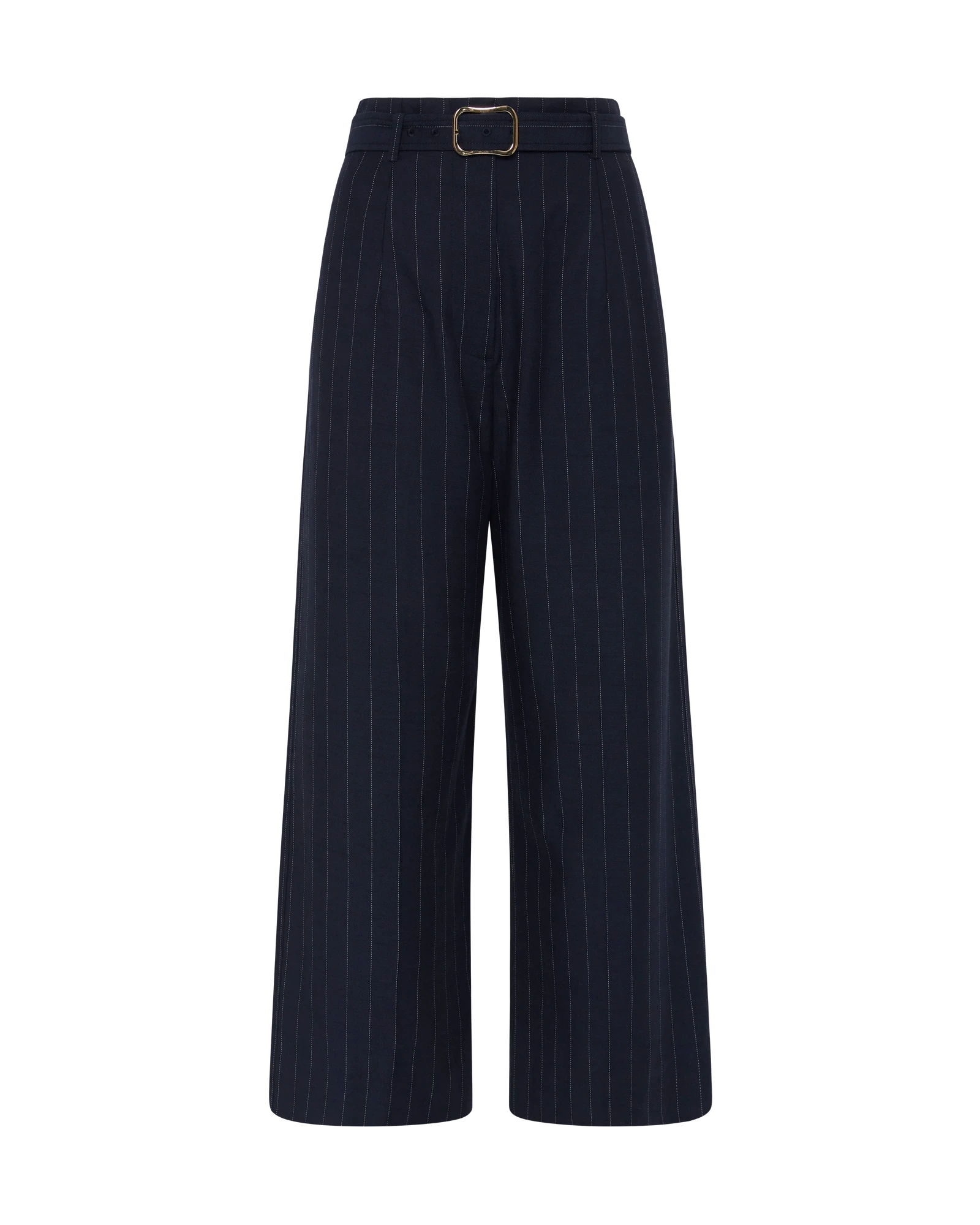 Yellow patterned jumpsuit finished as a clean apparel flat lay